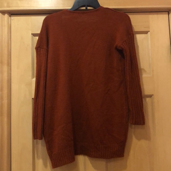 Burnt Orange Cardigan - Picture 5 of 6
